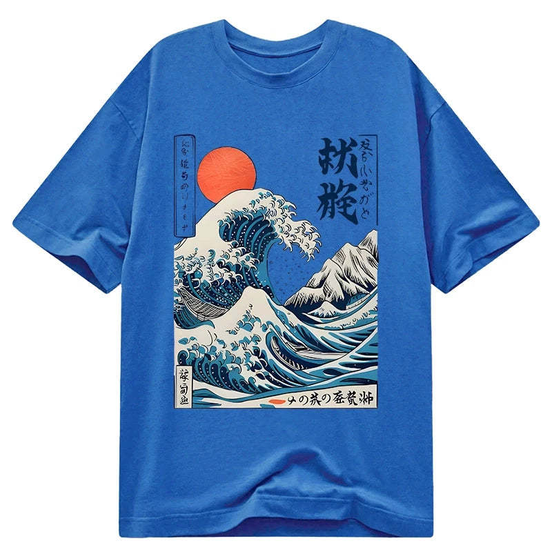 Ukiyo-e Ocean Waves Japan Classic T-Shirt