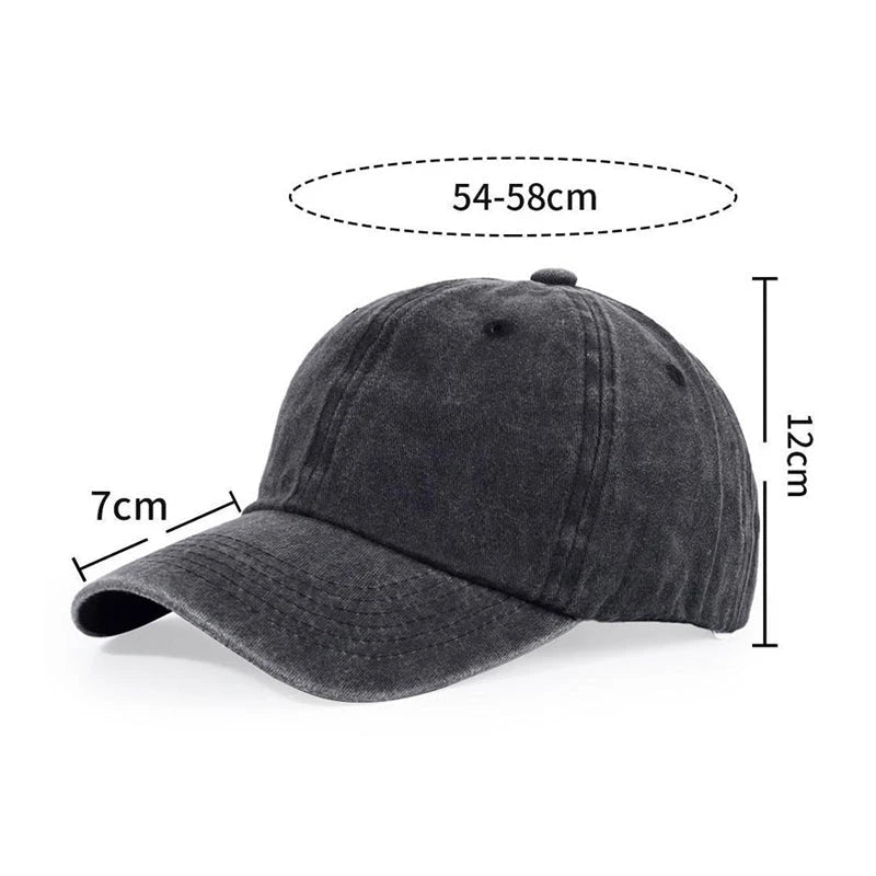 Black Civet Cat Washed Cap