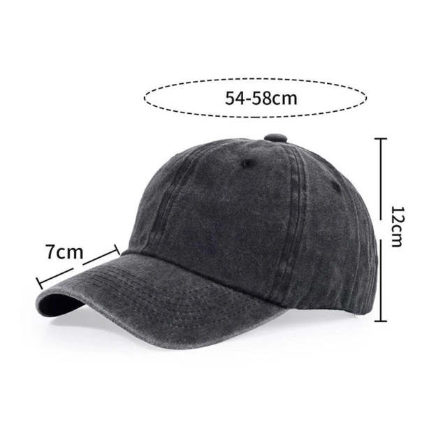 Black Civet Cat Washed Cap