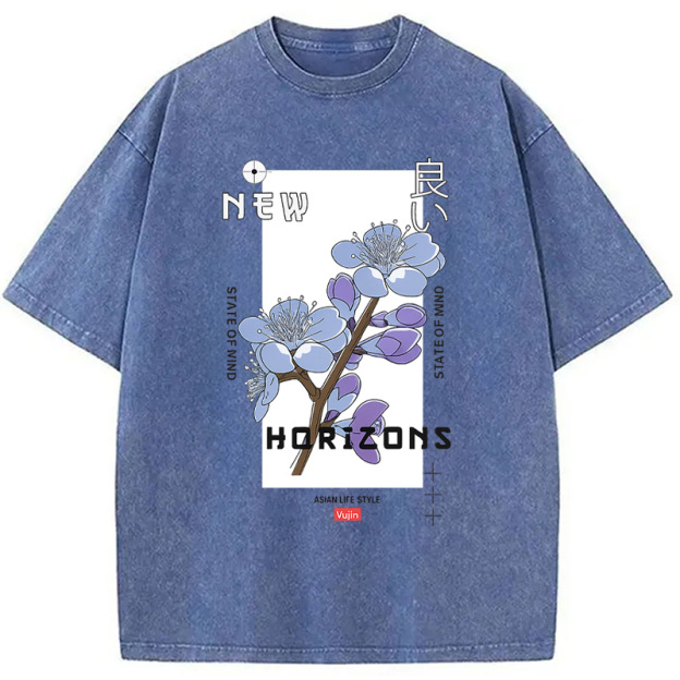 Horizons Japanese Washed T-Shirt