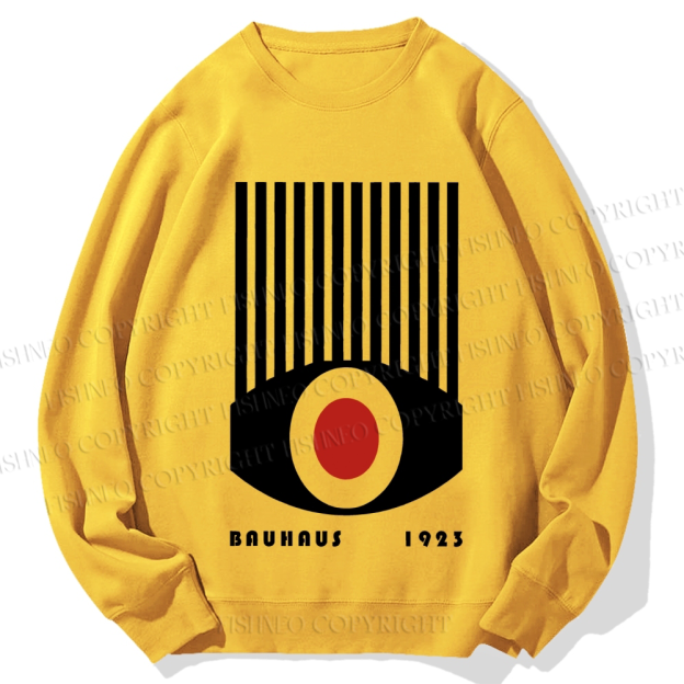 Unisex Artistic Geometric Eyes Printed Sweatshirt