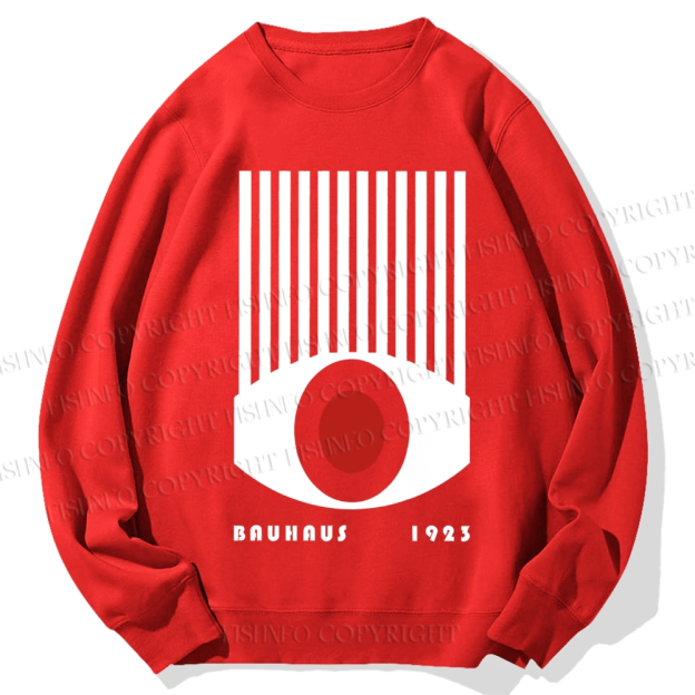 Unisex Artistic Geometric Eyes Printed Sweatshirt