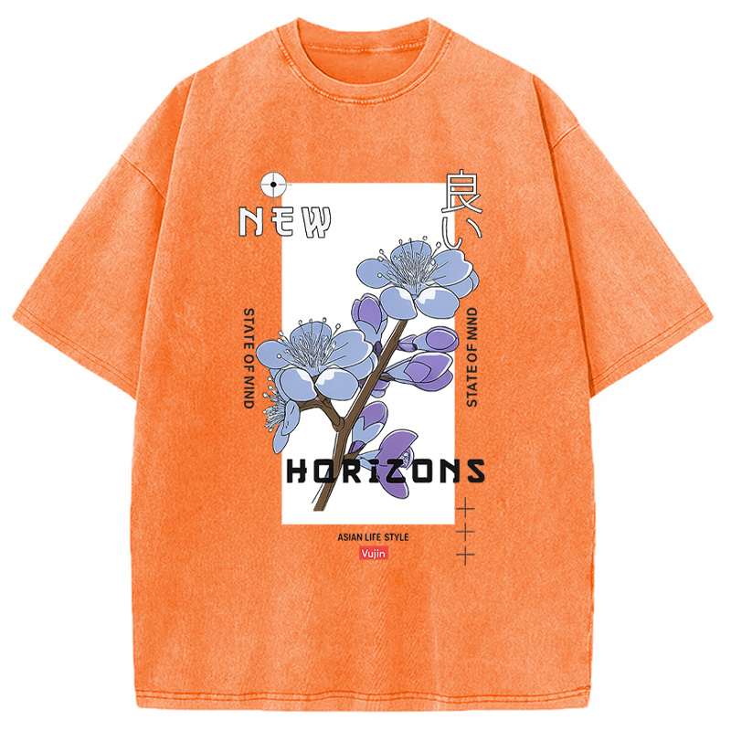 Horizons Japanese Washed T-Shirt