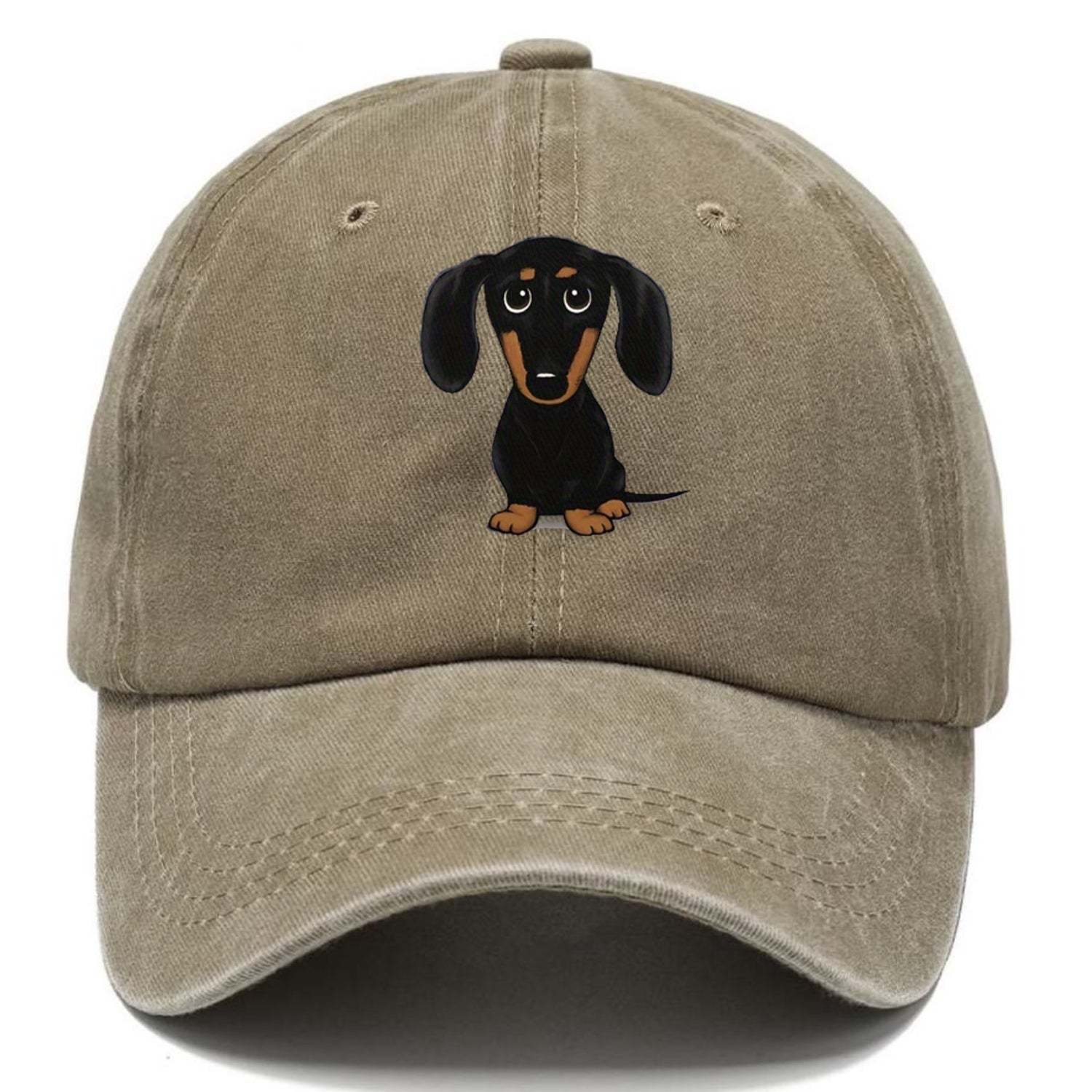 Retro Dachshund Classic Cap