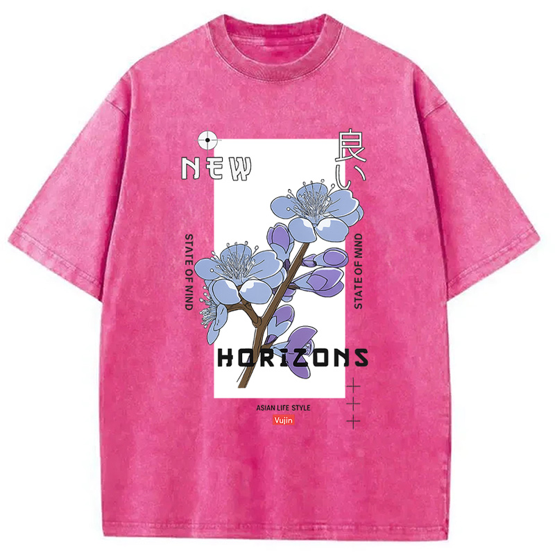 Horizons Japanese Washed T-Shirt
