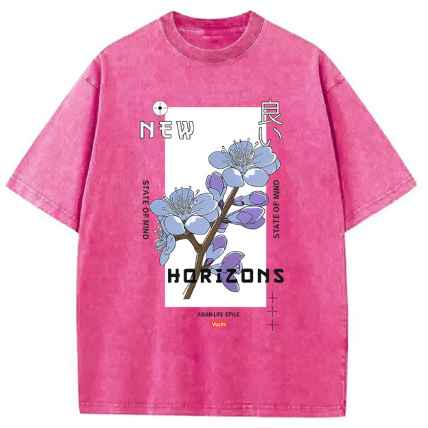 Horizons Japanese Washed T-Shirt