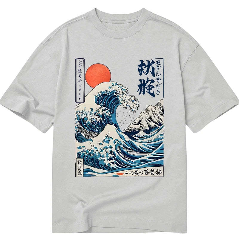 Ukiyo-e Ocean Waves Japan Classic T-Shirt