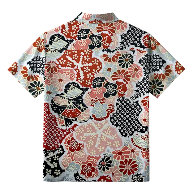  Floral Symphony Button-up Shirt