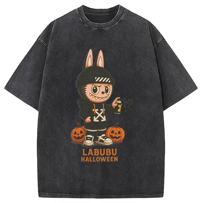Labubu Halloween Washed T-Shirt