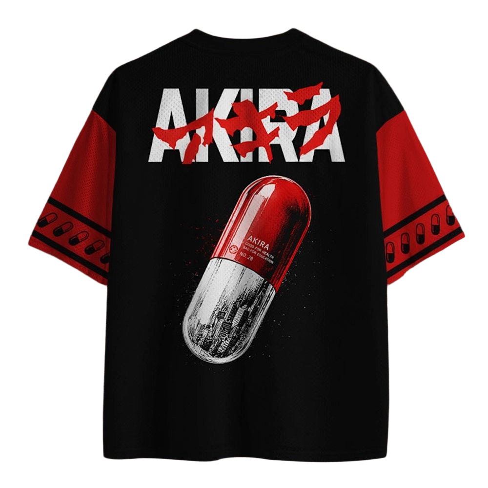 Akira Good Health Bad Education Jersey Shirts