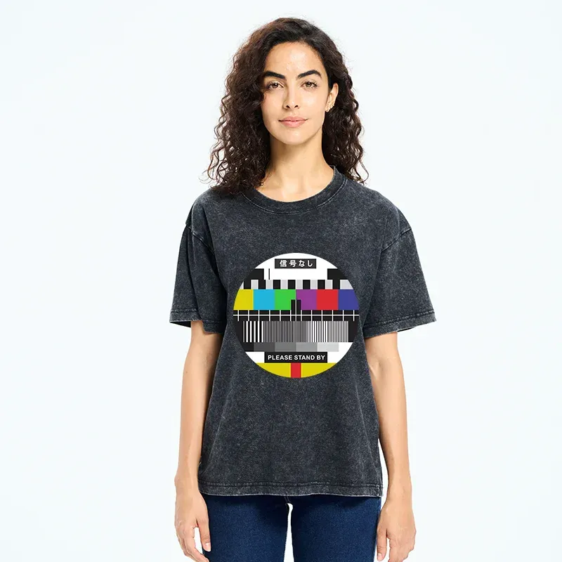 No Signal Japan Washed T-Shirt