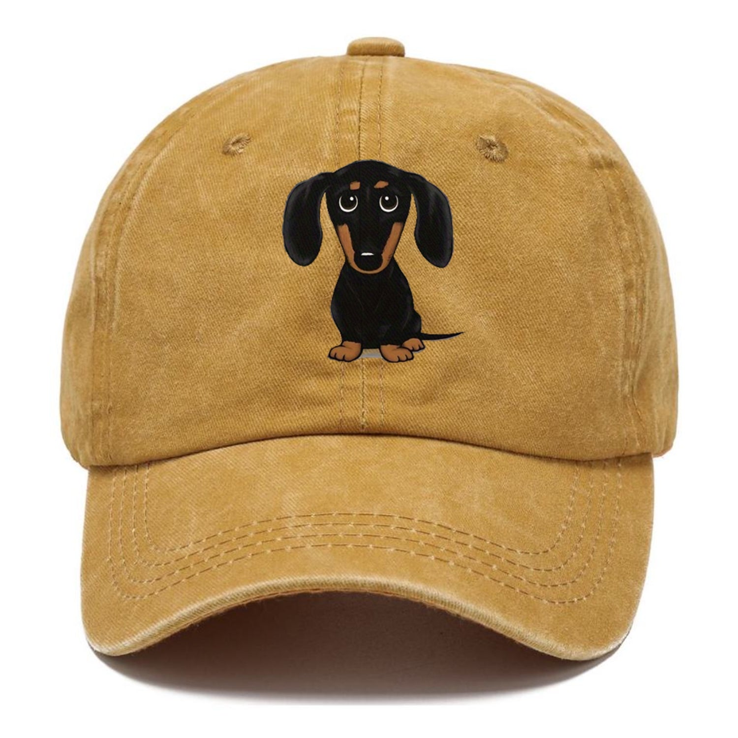 Retro Dachshund Classic Cap