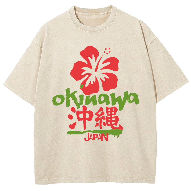 Okinawa JP Washed T-Shirt