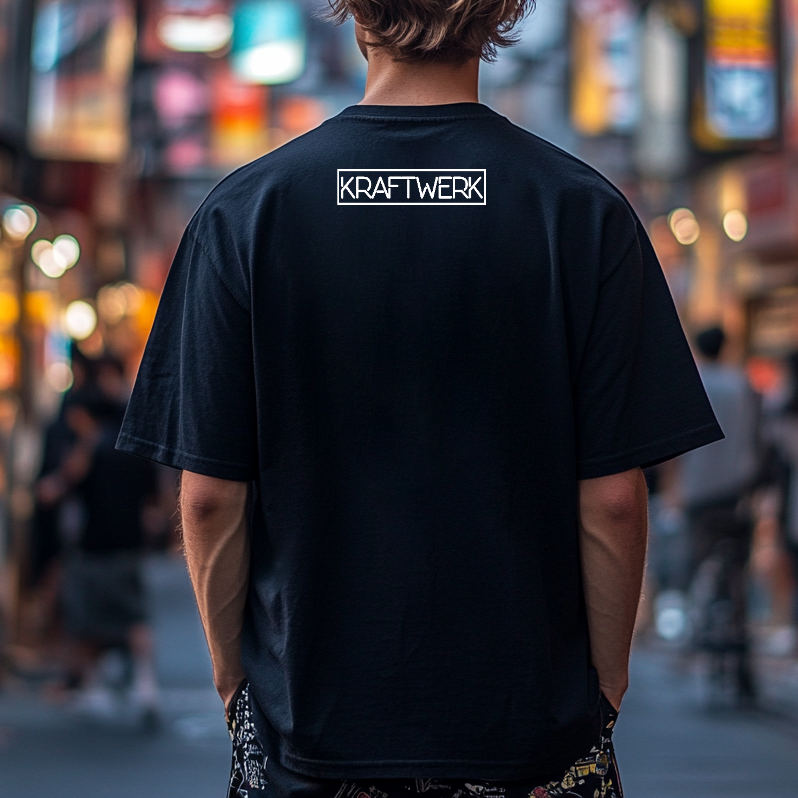 Kraftwerk Band Japanese Style Classic Tee