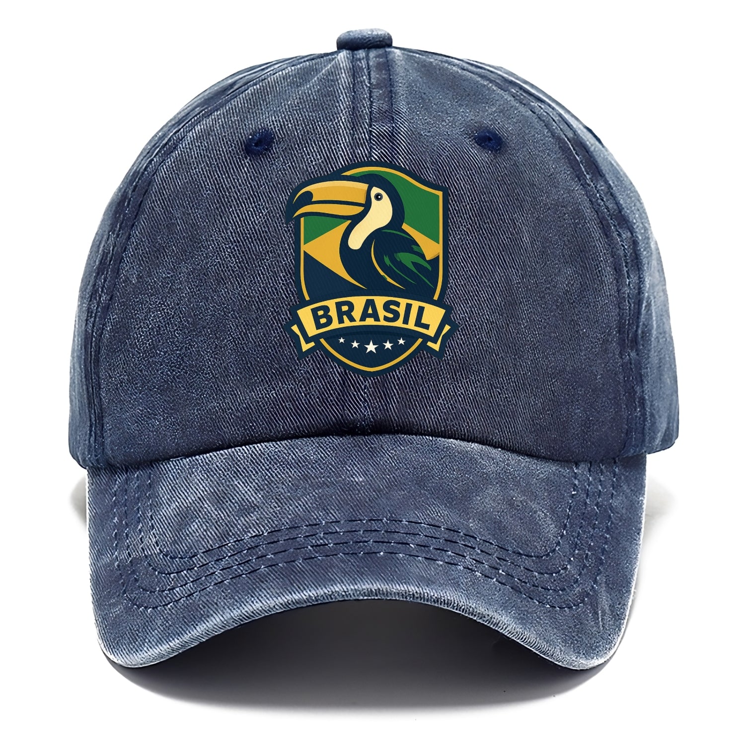 Brazilian Toucan Heritage Logo Washed Cap