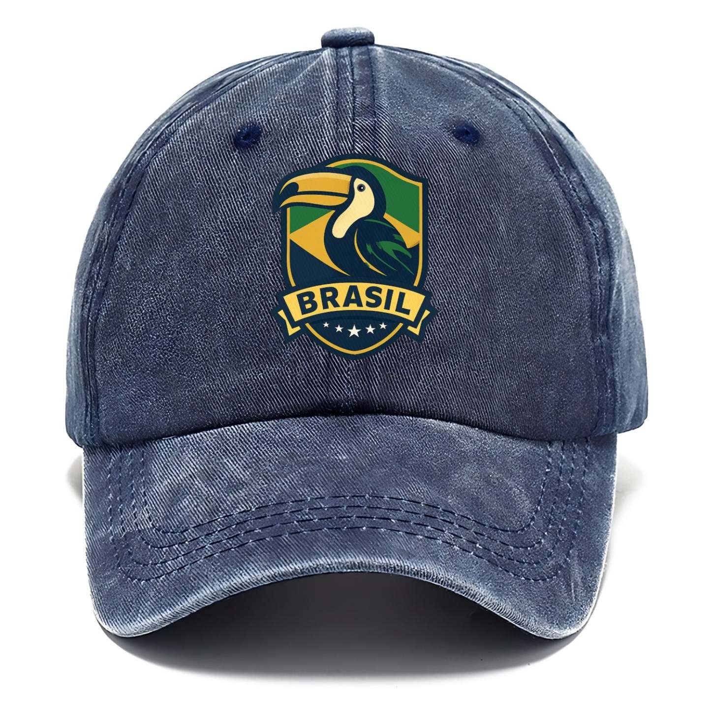 Brazilian Toucan Heritage Logo Washed Cap