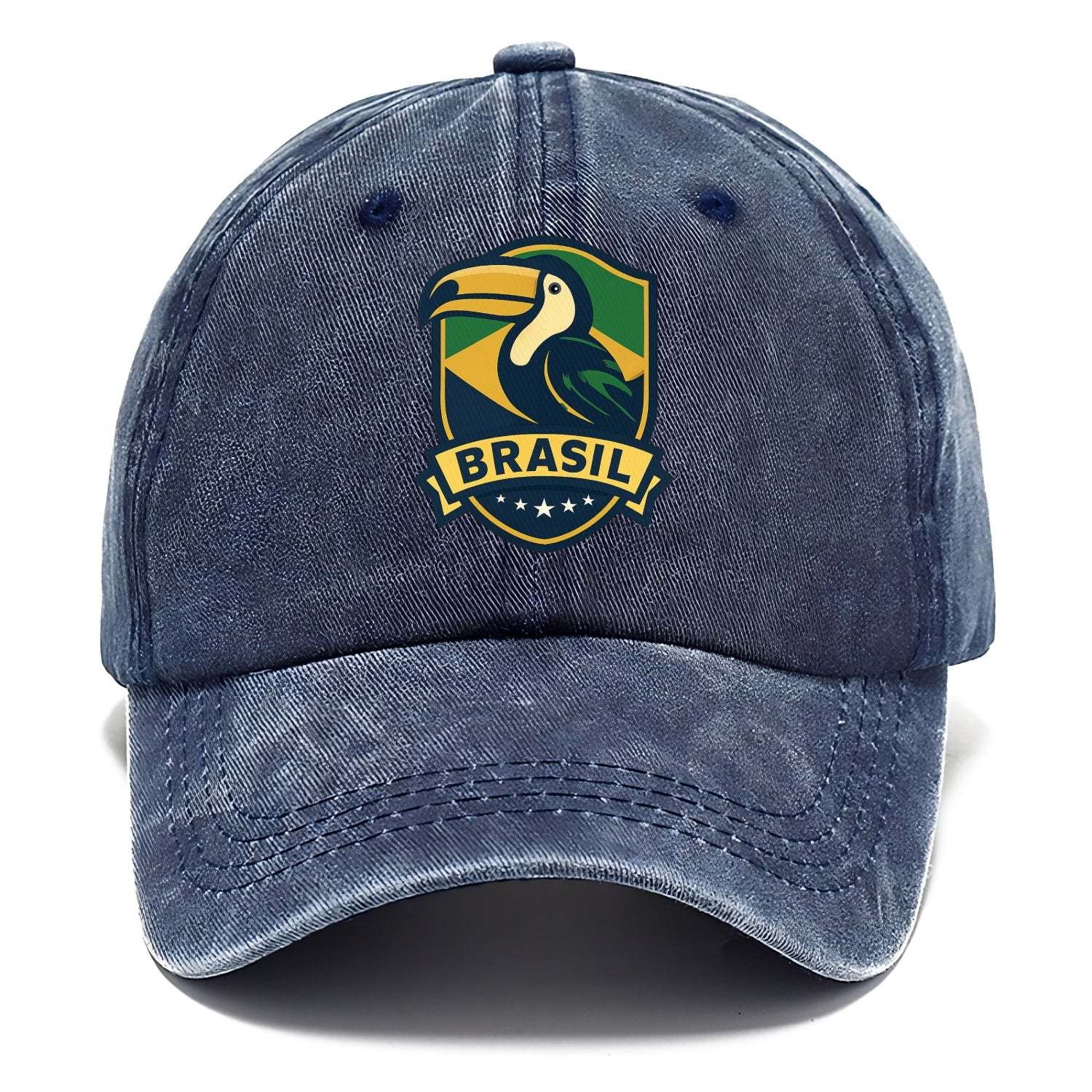 Brazilian Toucan Heritage Logo Washed Cap