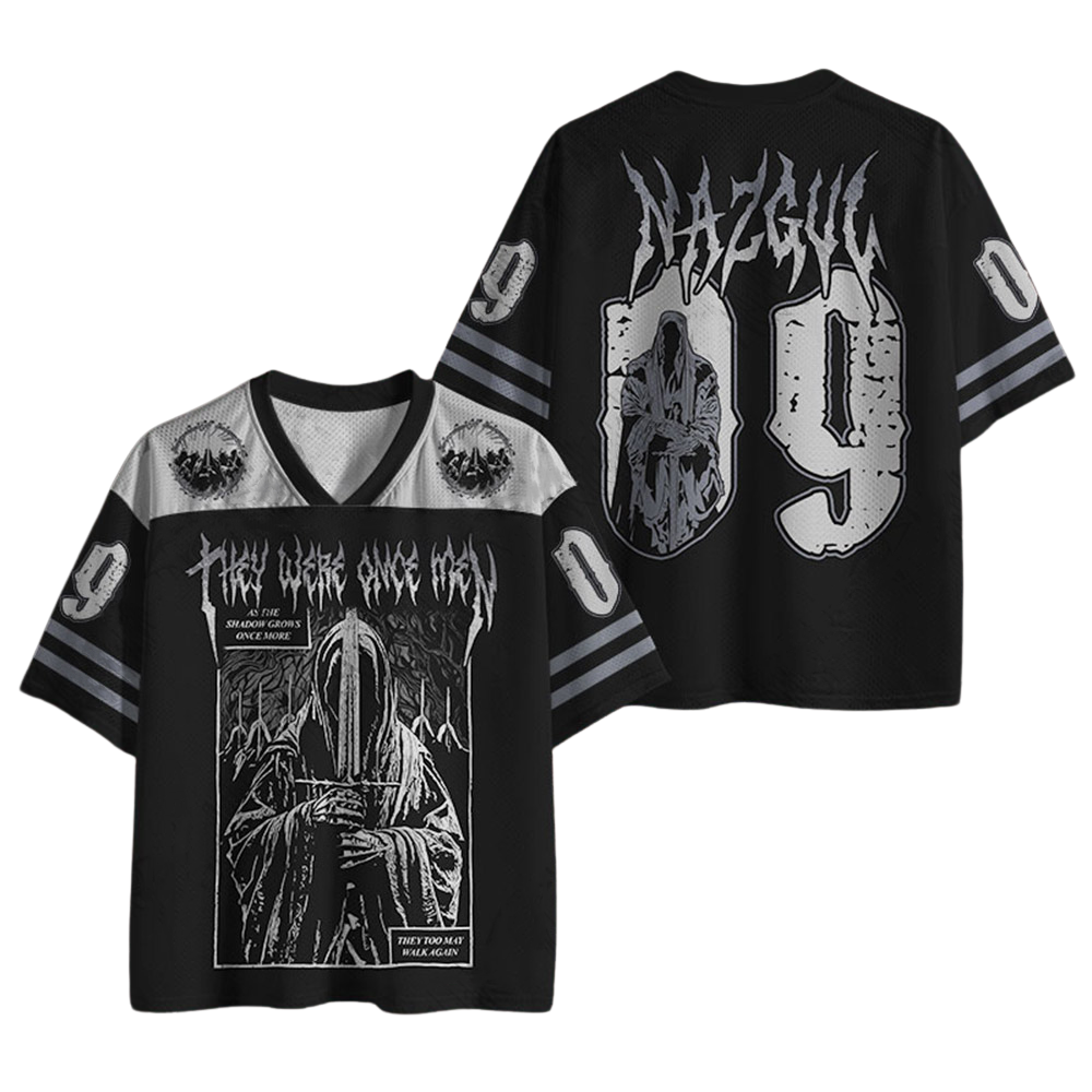 They Were Once Man Printed Jersey Shirts