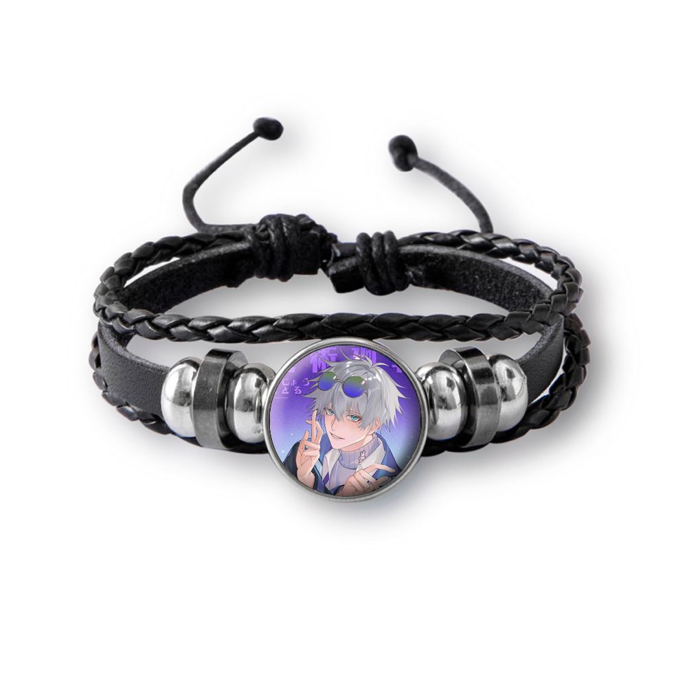 Jujutsu Kaisen Jujutsu Kaisen Time Gemstone Multi-Layer Braided Bracelet Adjustable Bracelet