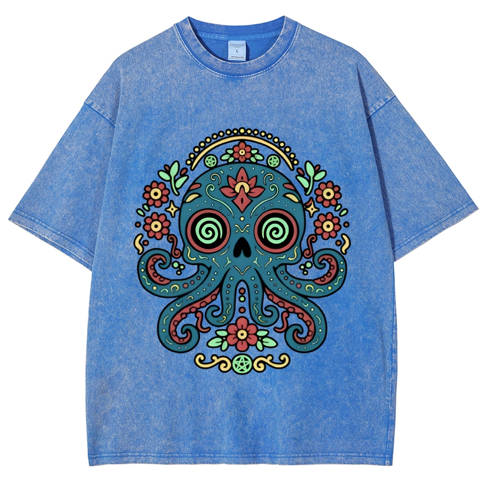 Sugar Cthulhu Vintage Washed T-shirt