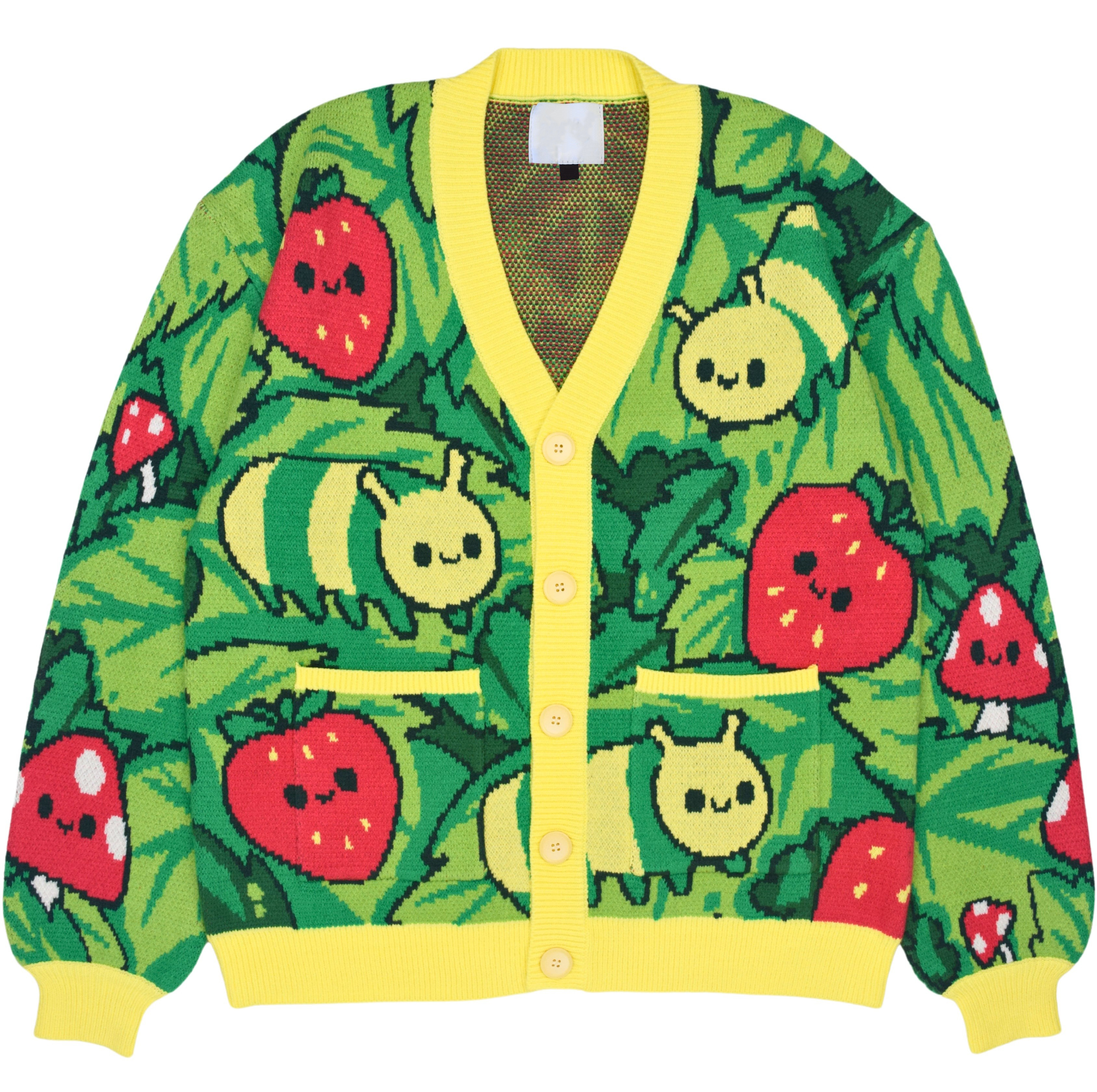 Unisex Squishable Caterpillar Ugly Cardigan Sweater