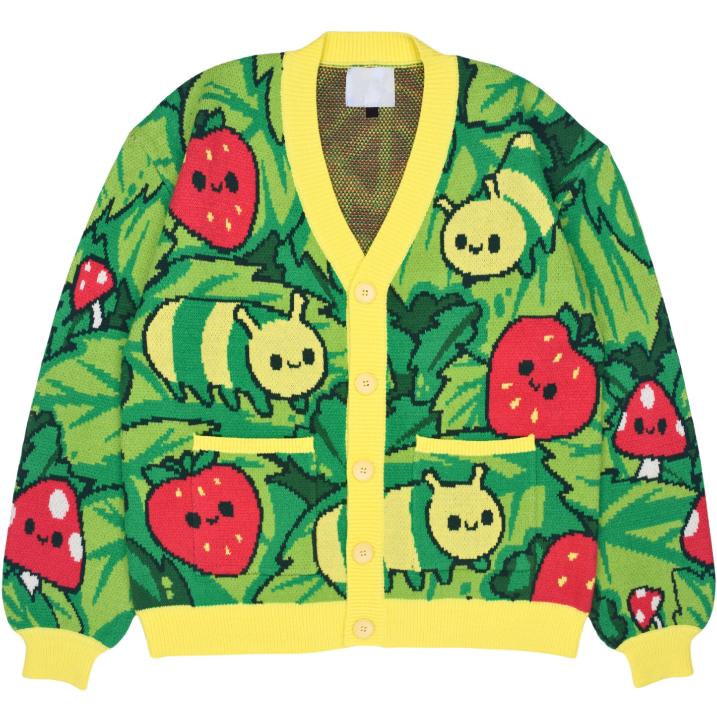Unisex Squishable Caterpillar Ugly Cardigan Sweater