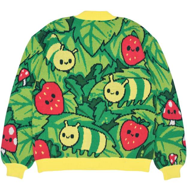 Unisex Squishable Caterpillar Ugly Cardigan Sweater