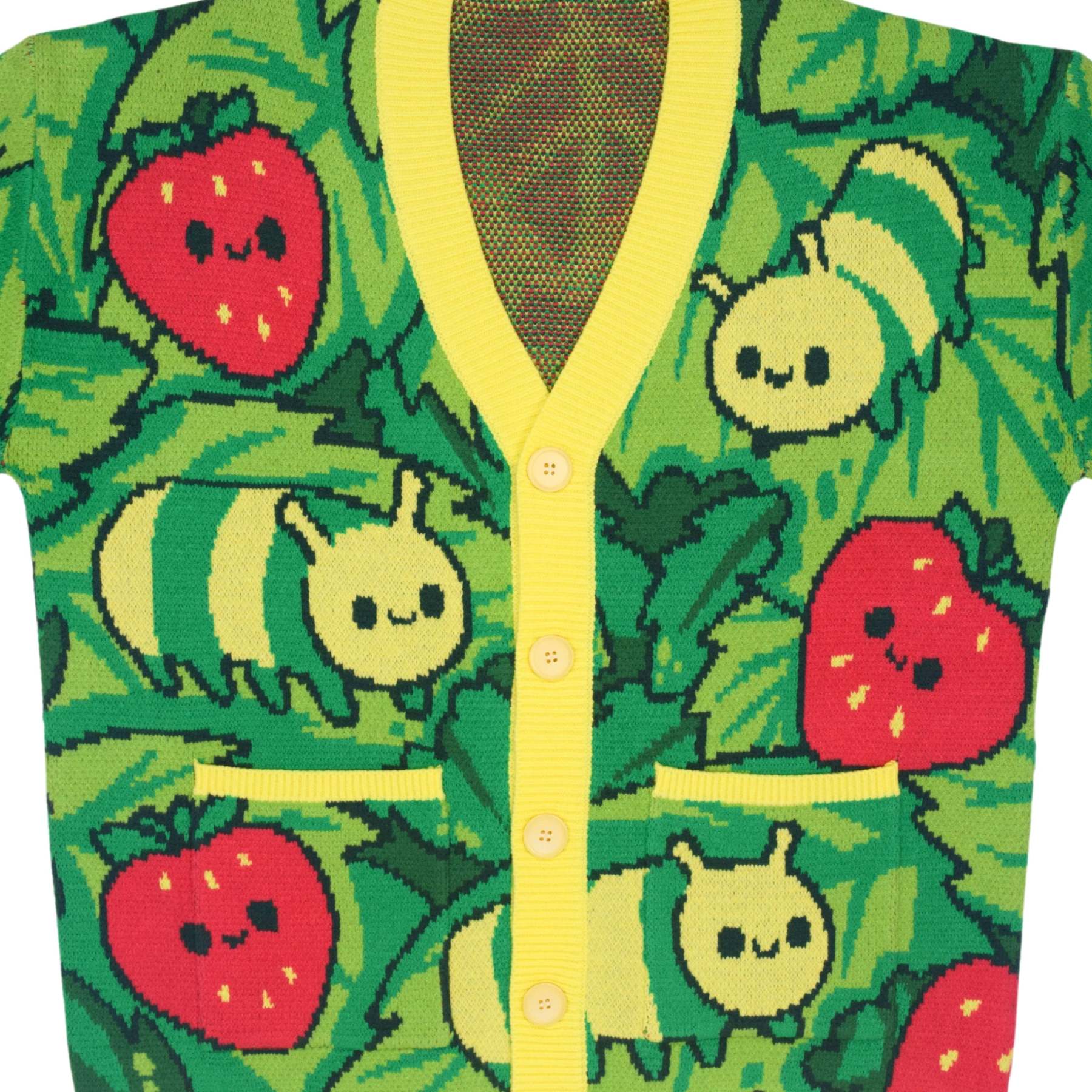 Unisex Squishable Caterpillar Ugly Cardigan Sweater