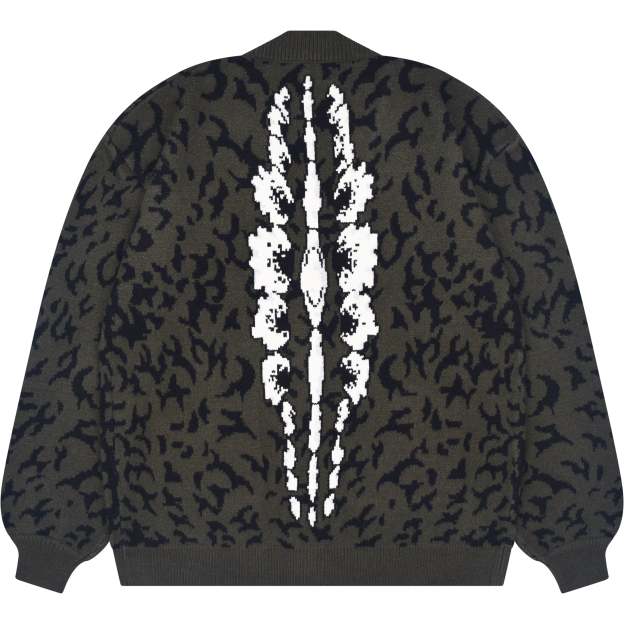 Unisex Classic Godzilla Ugly Cardigan Sweater