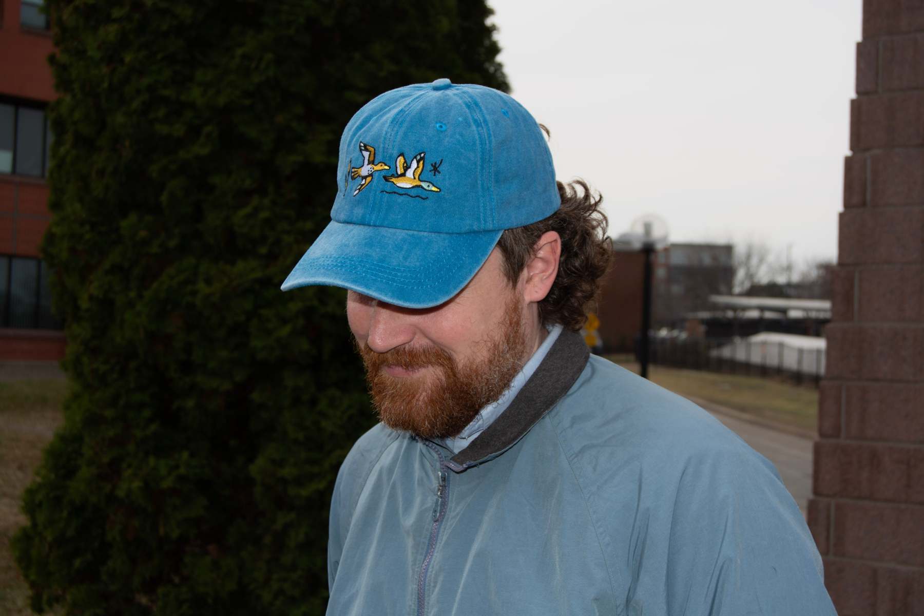 Flying Ducks Embroidered Dad Hat