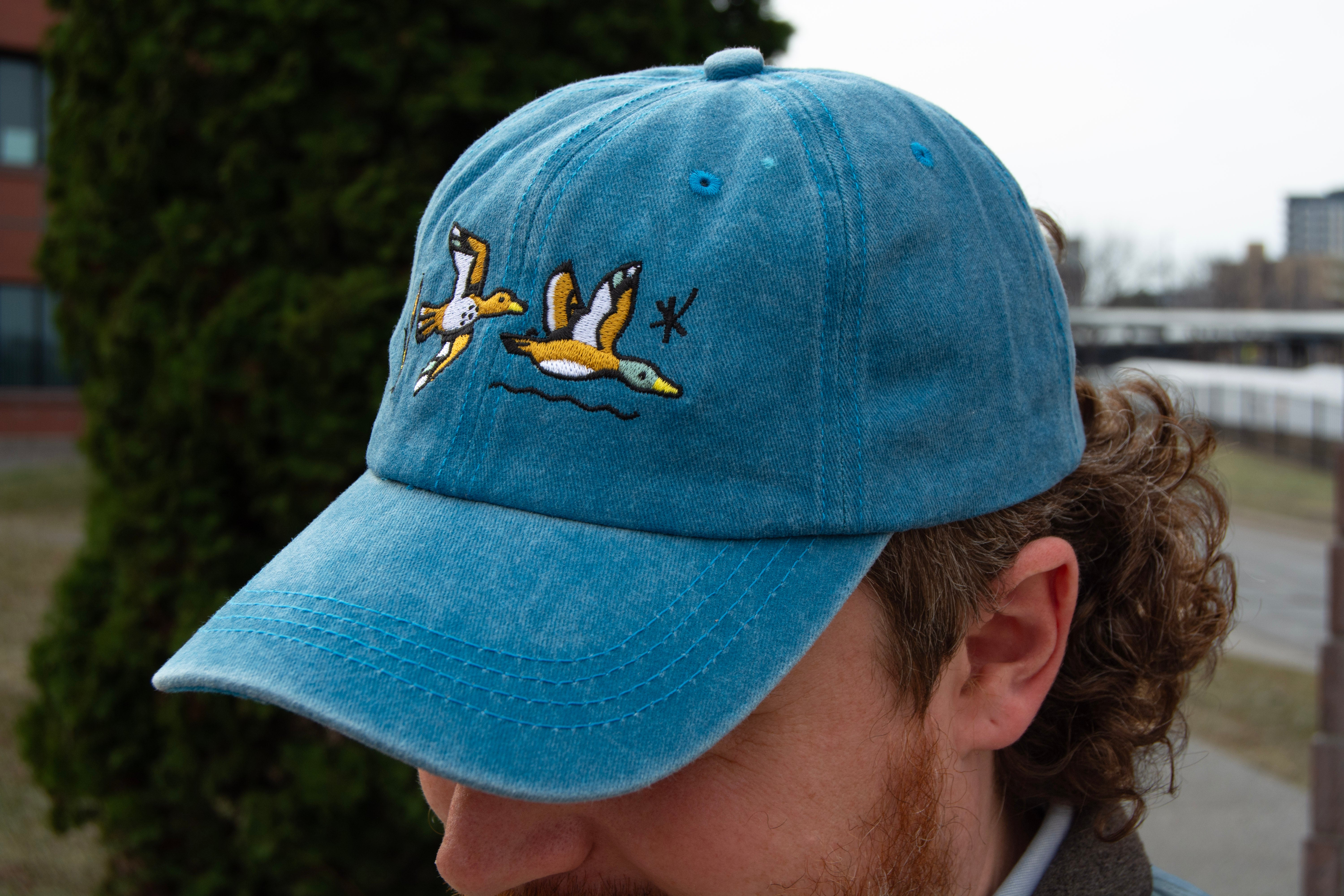 Flying Ducks Embroidered Dad Hat