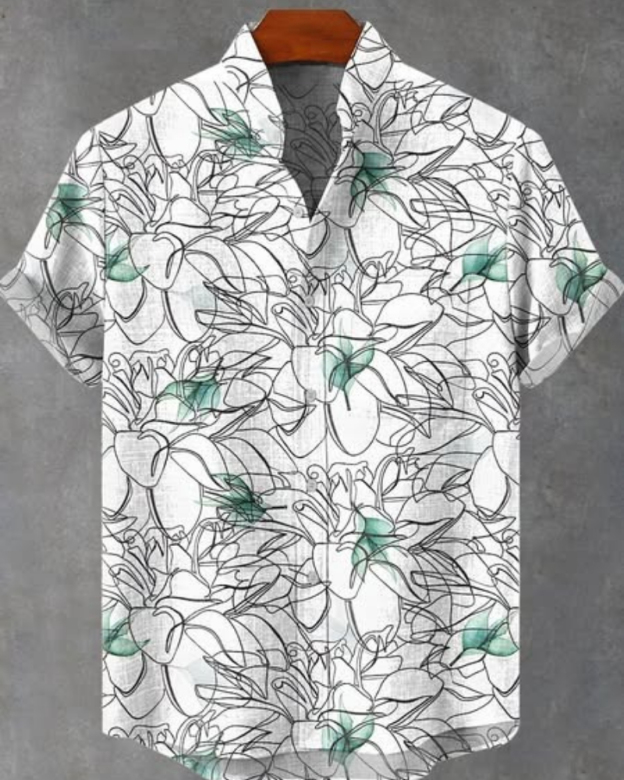 Coveshe Japanese style Hawaiian Shirt