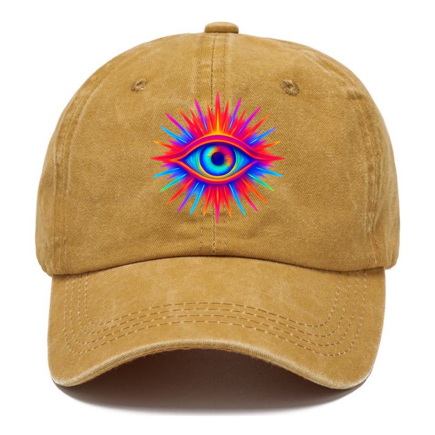 Rainbow Third Eye - Prismatic eye radiat Classic Cap