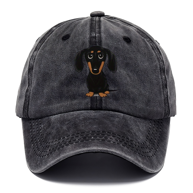 Retro Dachshund Classic Cap