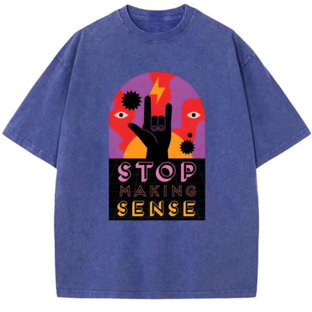 No Noise Washed T-Shirt