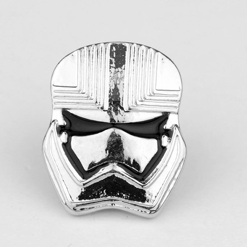 Star Wars The Force Awakens BB8 Robot Samurai Brooch Badge