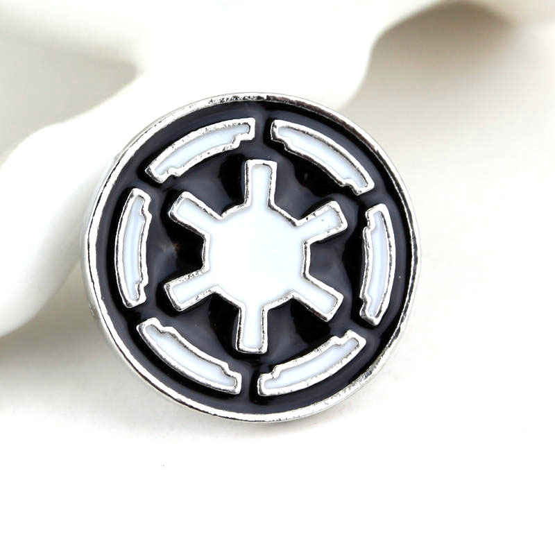 Star Wars The Force Awakens BB8 Robot Samurai Brooch Badge
