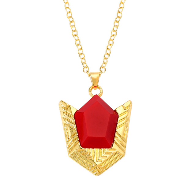 The Legend of Zelda Rhinestone Metal Pendant Necklace Game Jewelry