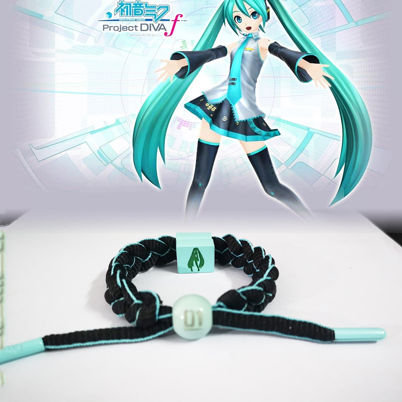 Unisex Hand-Woven Bracelet – Hatsune Miku Anime Peripheral
