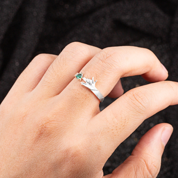 Chiba Taiyin Animation Spell Return Ring Gojo Satoru Black Megumi Tiger Stick Kizaki Wild Rose Peripheral Open Ring