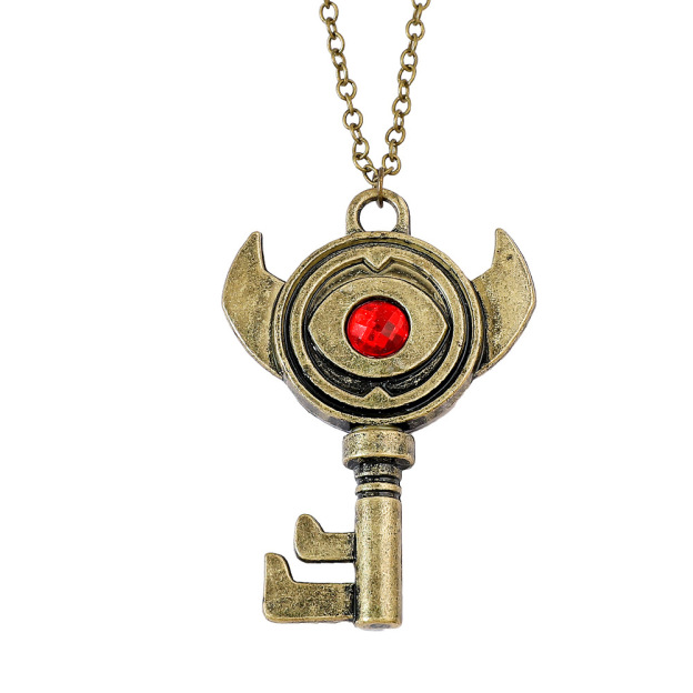 The Legend of Zelda Rhinestone Metal Pendant Necklace Game Jewelry