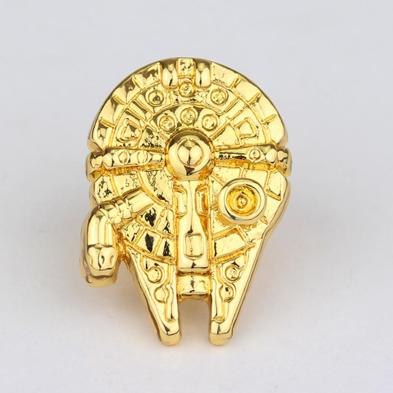 Star Wars The Force Awakens BB8 Robot Samurai Brooch Badge