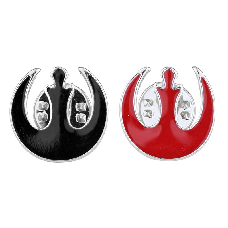 Star Wars The Force Awakens BB8 Robot Samurai Brooch Badge