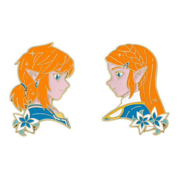 The Legend of Zelda Metal Enamel Pin Brooch Bag Charm Gift for Friends