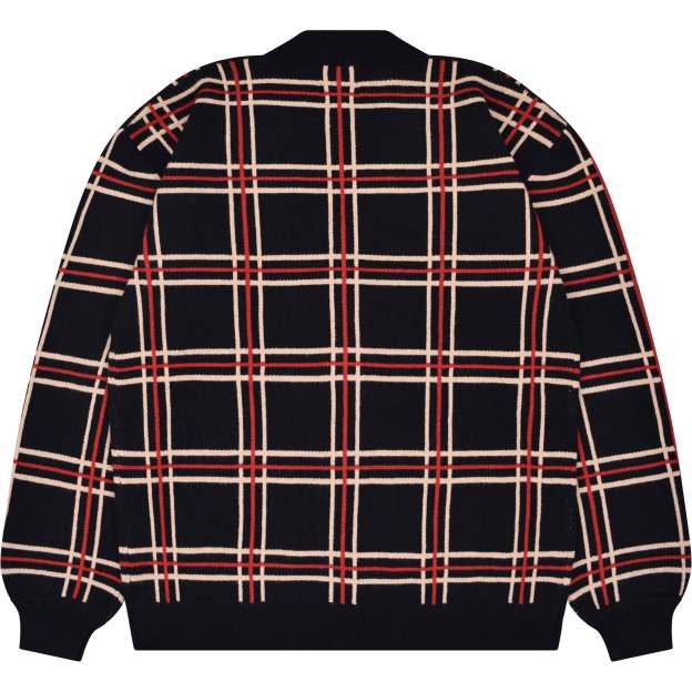 Unisex Shujin Academy Plaid Ugly Cardigan Sweater