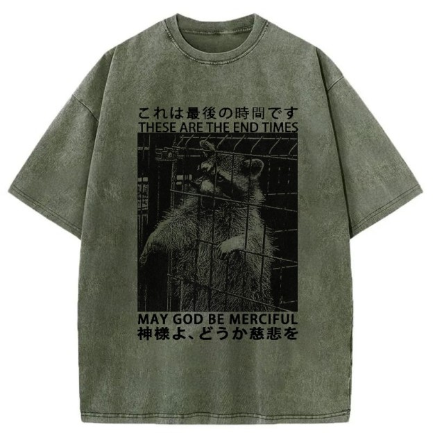 May God Be Merciful Washed T-Shirt