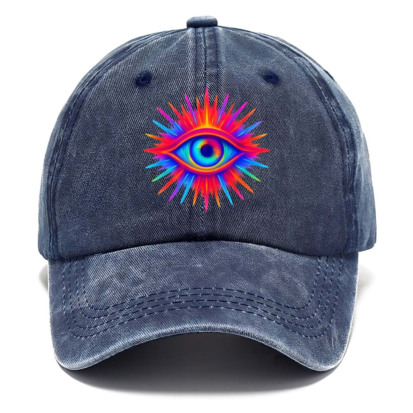 Rainbow Third Eye - Prismatic eye radiat Classic Cap