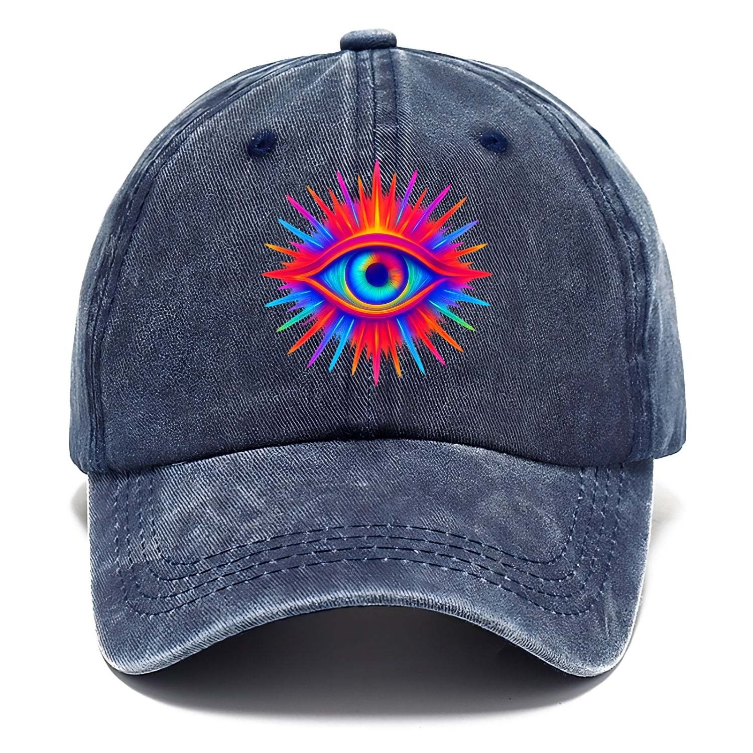 Rainbow Third Eye - Prismatic eye radiat Classic Cap
