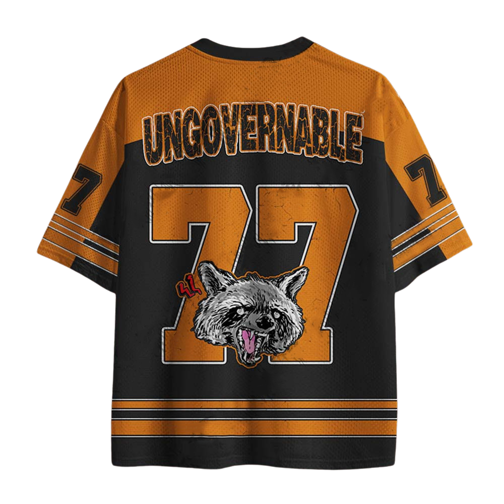 Become Ungovernable Printed Jersey Shirts