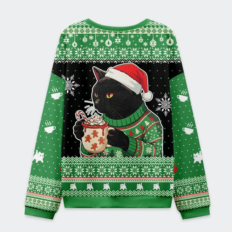 Unisex More Cocoa Less Drama Christmas Ugly Sweatshirt